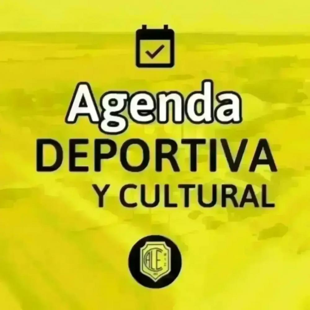 AGENDA DEPORTIVA Y CULTURAL